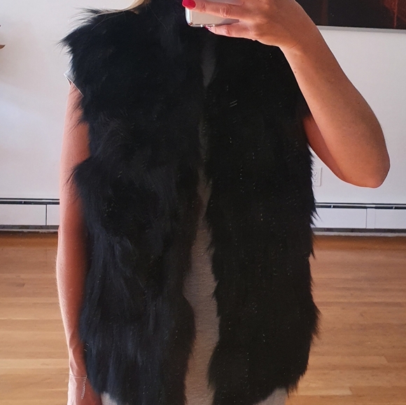 Rabbit fur jacket - Picture 4 of 6